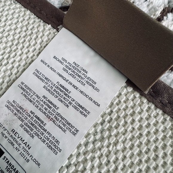 Wrangler Western Aztec Southwest Brown Tribal Bath Rug Floor Mat - Picture 3 of 3